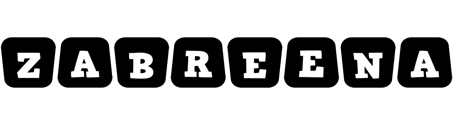 Zabreena racing logo