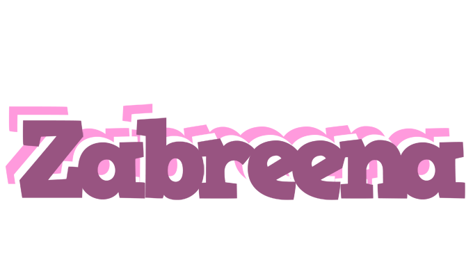 Zabreena relaxing logo