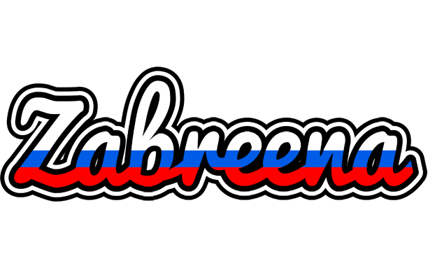 Zabreena russia logo