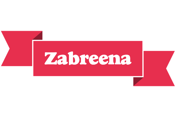 Zabreena sale logo