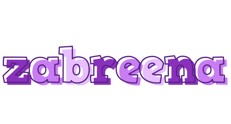 Zabreena sensual logo