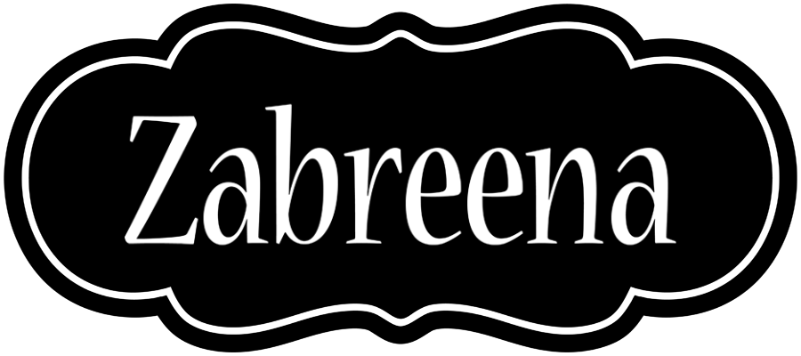 Zabreena welcome logo