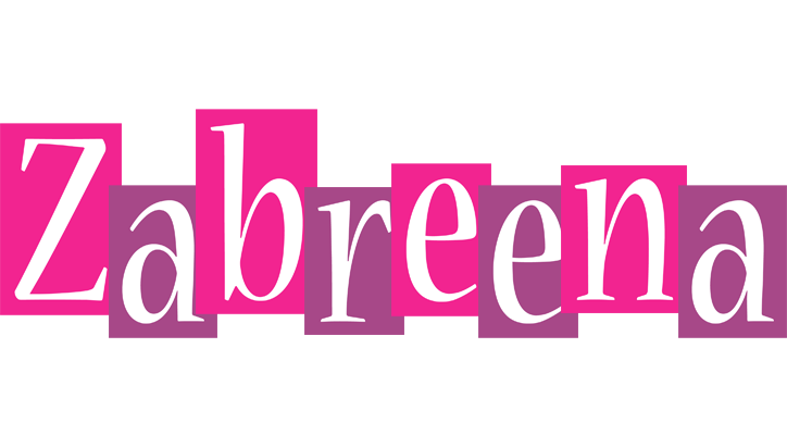 Zabreena whine logo