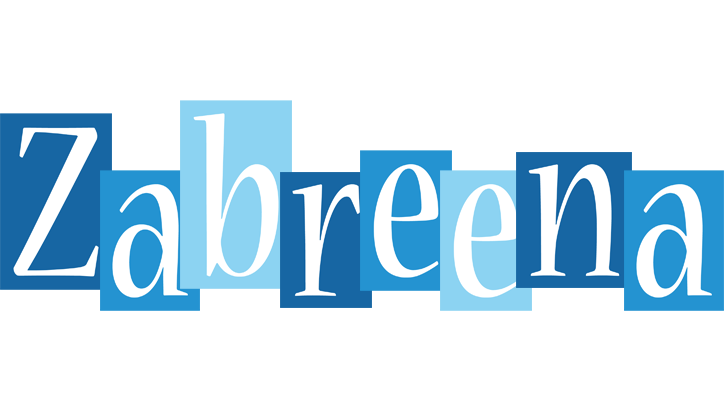 Zabreena winter logo