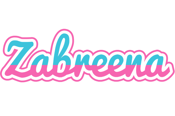 Zabreena woman logo