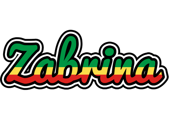 Zabrina african logo