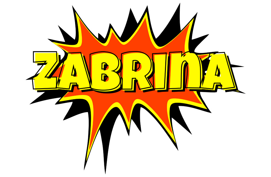 Zabrina bazinga logo