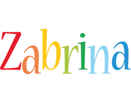 Zabrina birthday logo