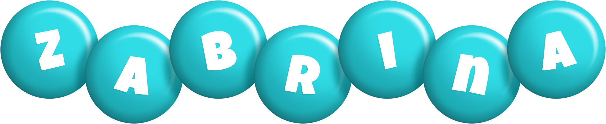 Zabrina candy-azur logo