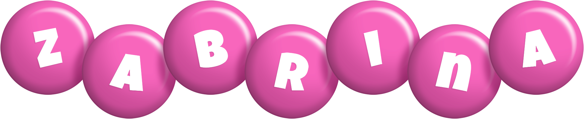 Zabrina candy-pink logo
