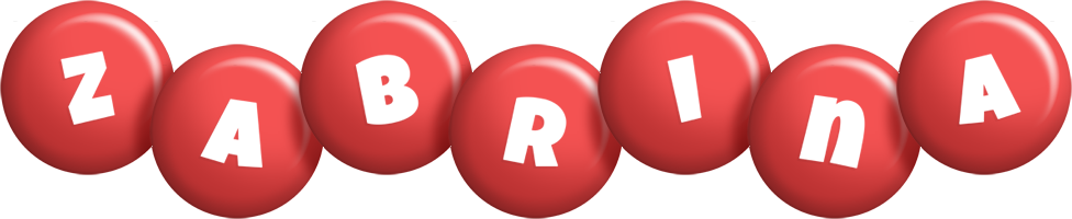 Zabrina candy-red logo