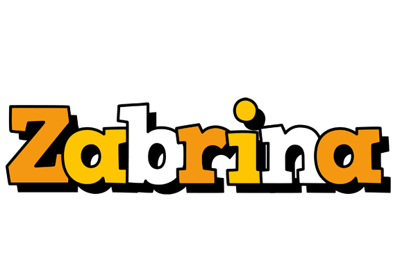 Zabrina cartoon logo