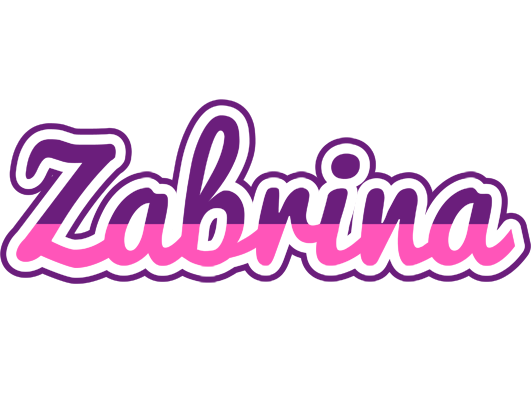 Zabrina cheerful logo