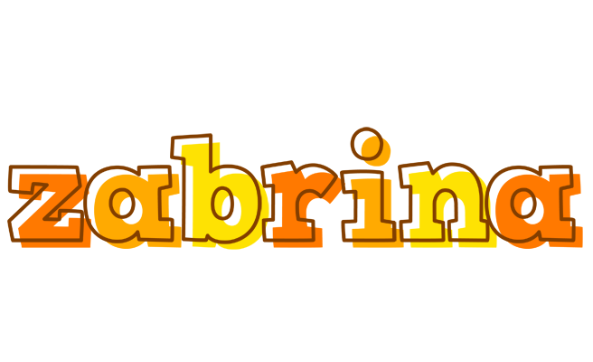 Zabrina desert logo