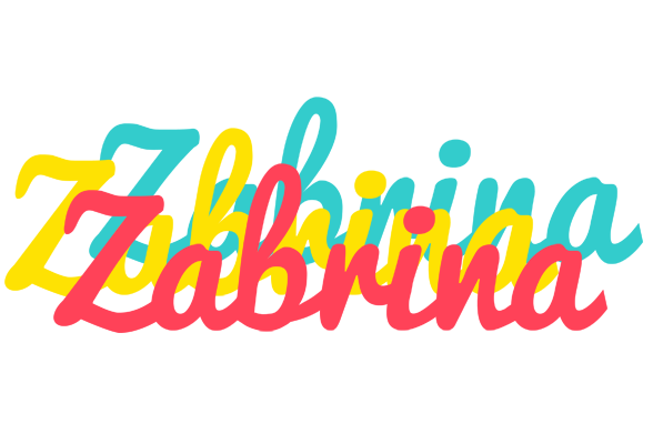 Zabrina disco logo