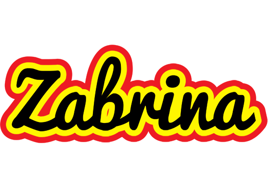Zabrina flaming logo