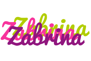 Zabrina flowers logo