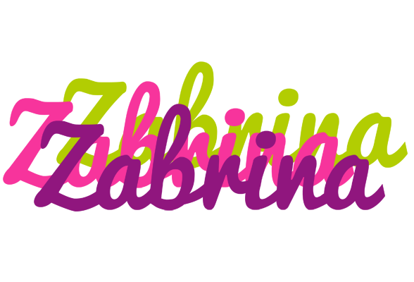 Zabrina flowers logo