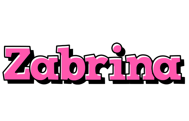 Zabrina girlish logo