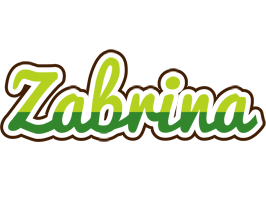 Zabrina golfing logo