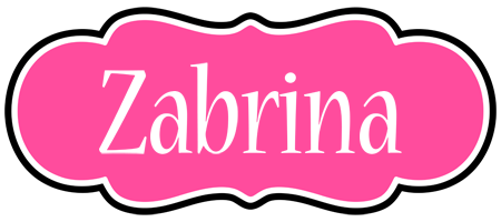 Zabrina invitation logo