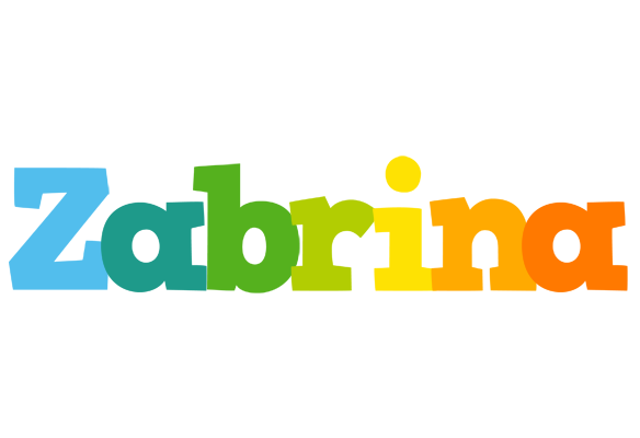 Zabrina rainbows logo