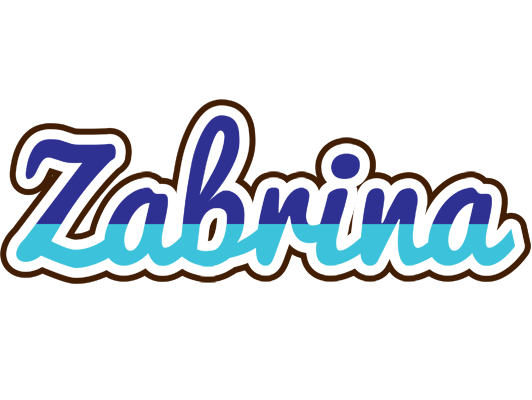Zabrina raining logo