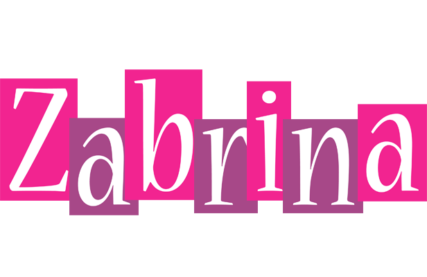 Zabrina whine logo