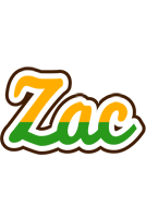 Zac banana logo