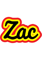 Zac flaming logo