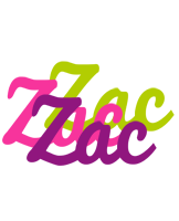 Zac flowers logo