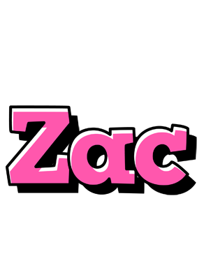 Zac girlish logo