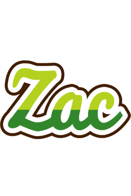 Zac golfing logo