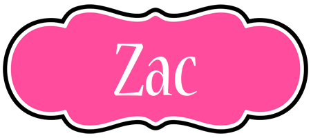 Zac invitation logo