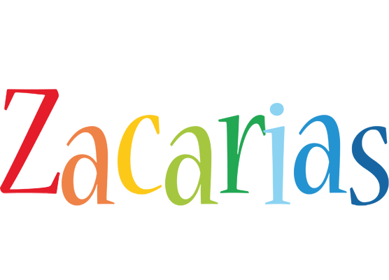 Zacarias birthday logo