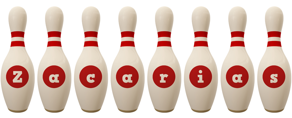 Zacarias bowling-pin logo