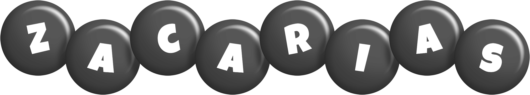 Zacarias candy-black logo