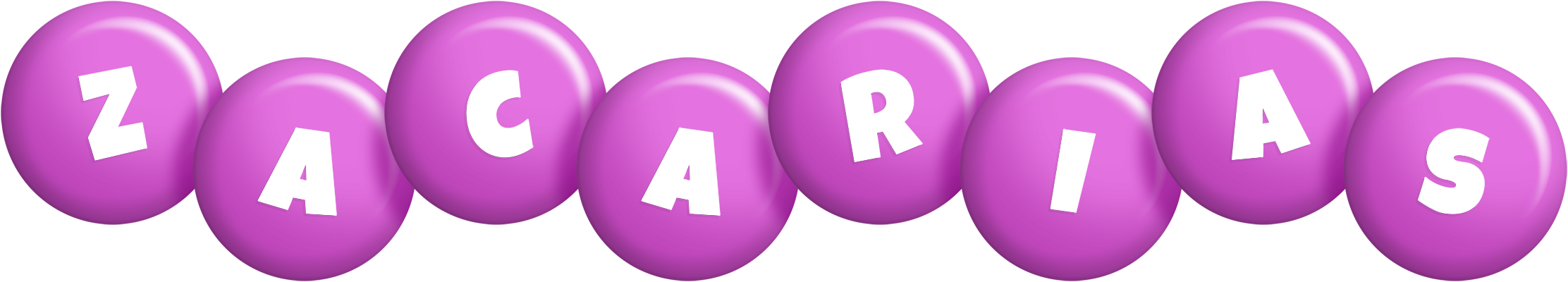 Zacarias candy-purple logo