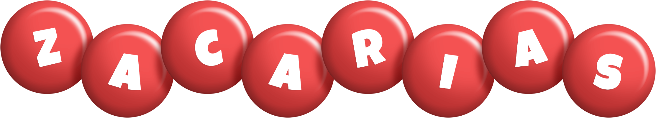 Zacarias candy-red logo