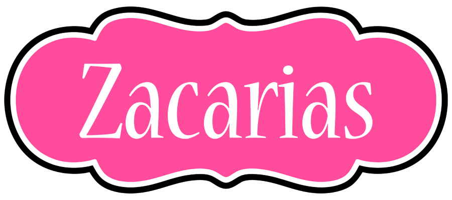 Zacarias invitation logo