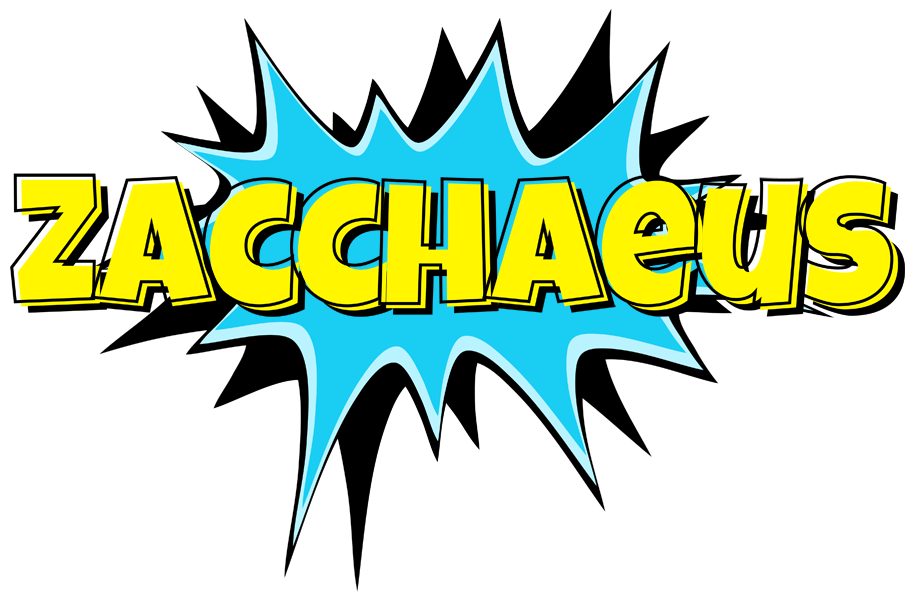 Zacchaeus amazing logo