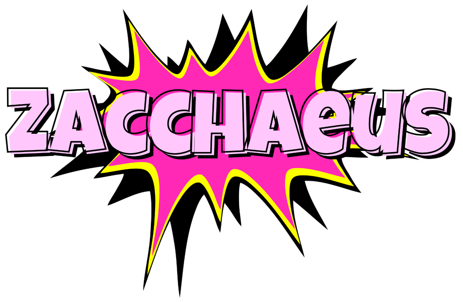 Zacchaeus badabing logo