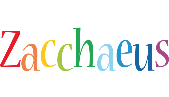 Zacchaeus birthday logo
