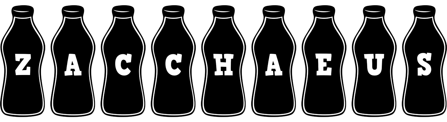 Zacchaeus bottle logo