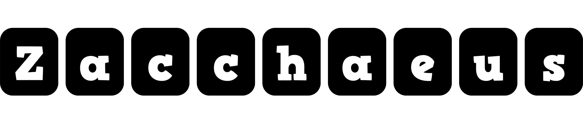 Zacchaeus box logo