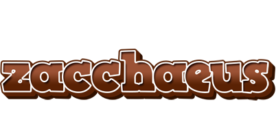 Zacchaeus brownie logo