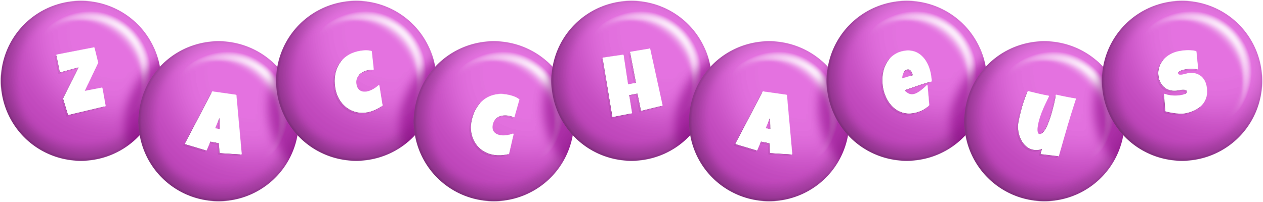Zacchaeus candy-purple logo