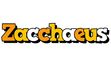 Zacchaeus cartoon logo