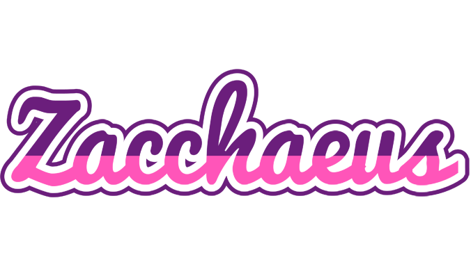 Zacchaeus cheerful logo