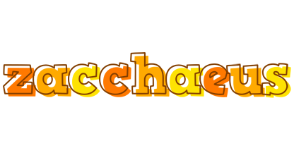 Zacchaeus desert logo